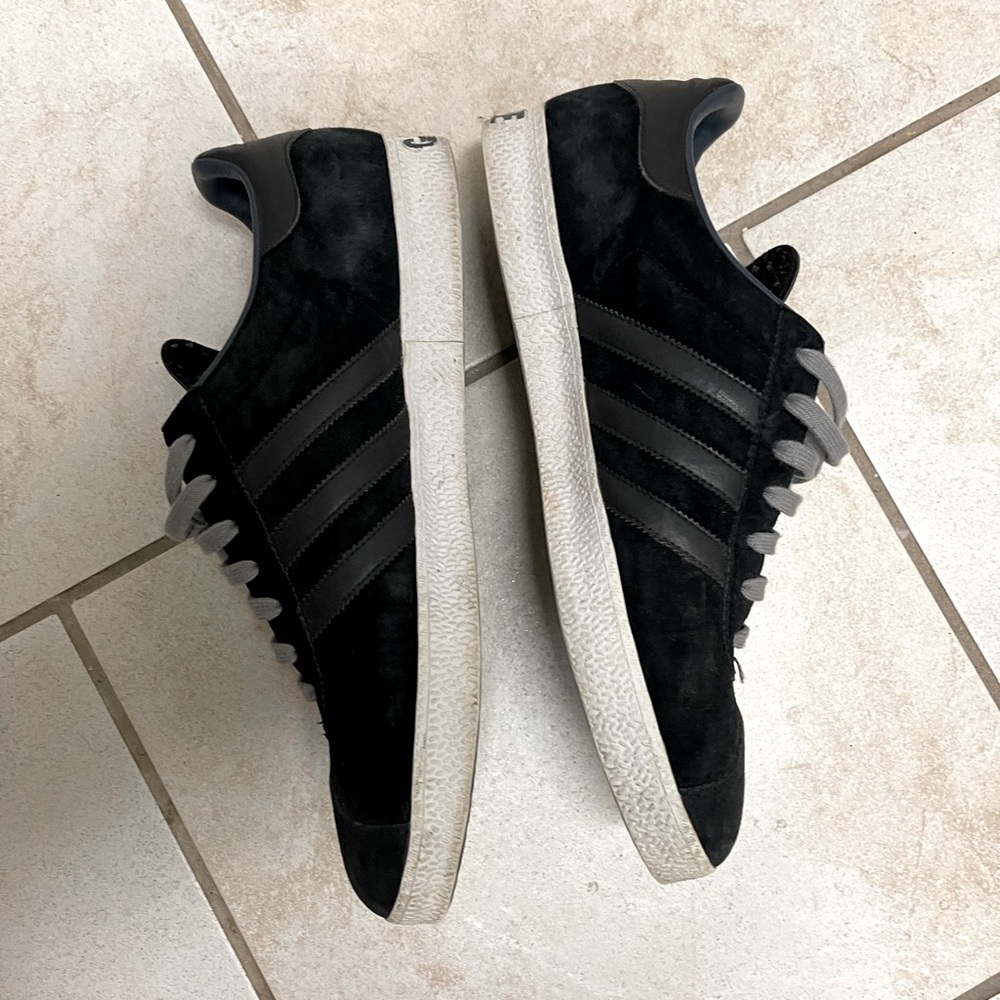 Adidas Gazelle Black Suede Sneakers Men’s Size 13